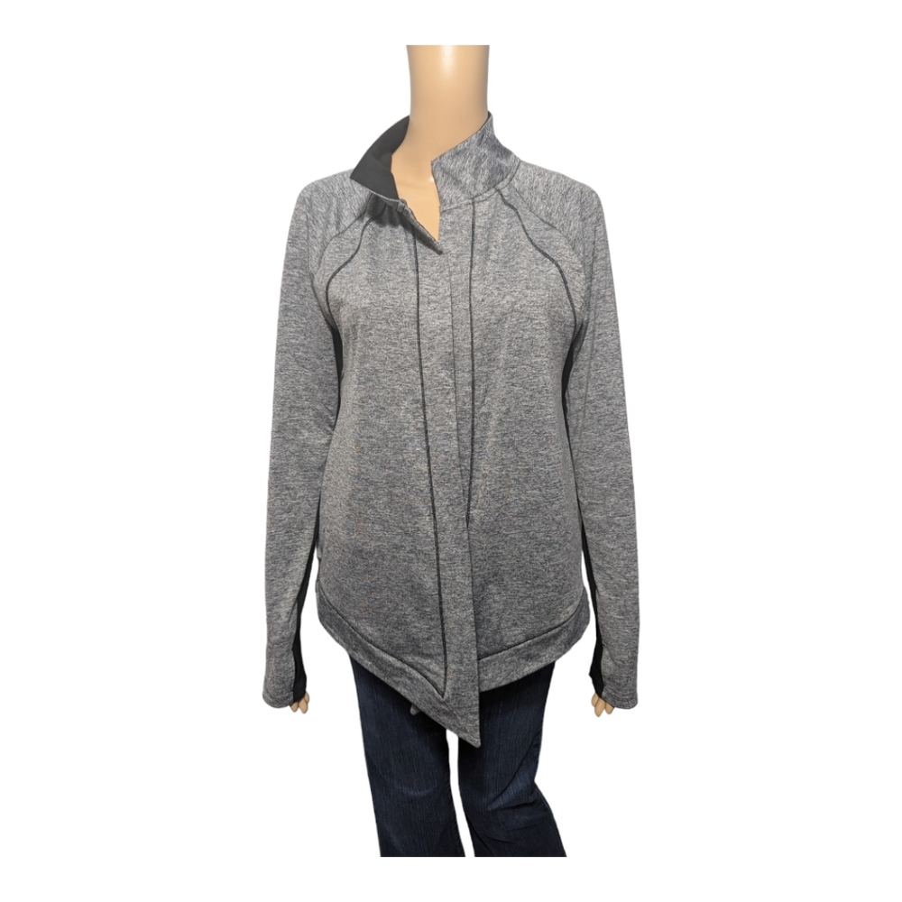 Victoria's Secret VSX Asymmetrical Open Front Warm Up Jacket M